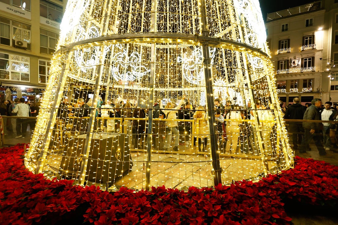 In pictures: Malaga lights up for Christmas