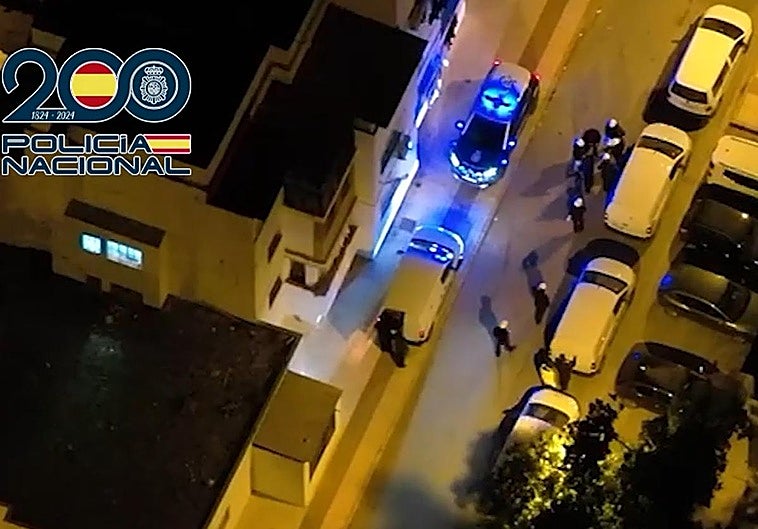 Eleven arrested in eastern Costa del Sol drugs raid