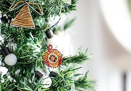 Many households are already putting up Christmas decorations.