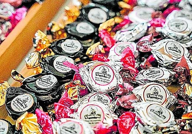 Traditional 'mantecados' made by Antequera-based company Sancho Melero, whichare sold across Andalucía
