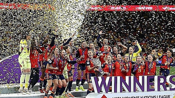 Spain retain Nations League crown