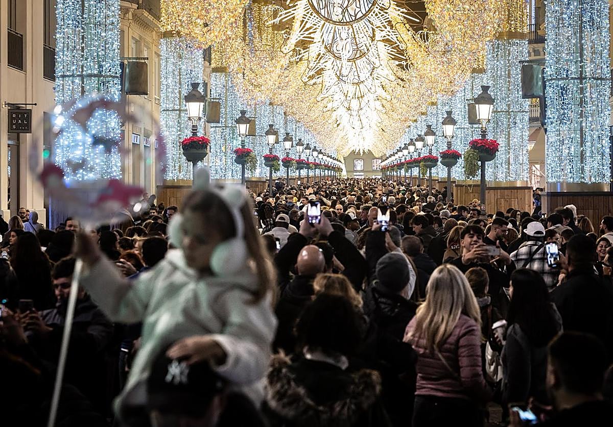 First big Christmas weekend in Malaga: 'Crowded and very warm'