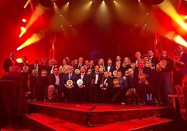 Group photo of the award winners.