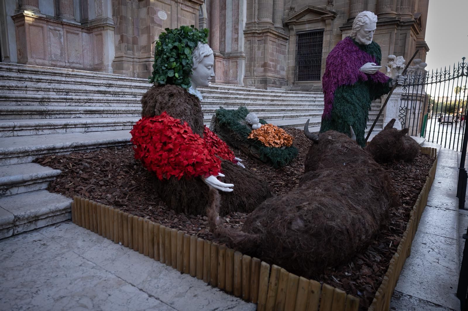 Nativity scenes around the city in pictures