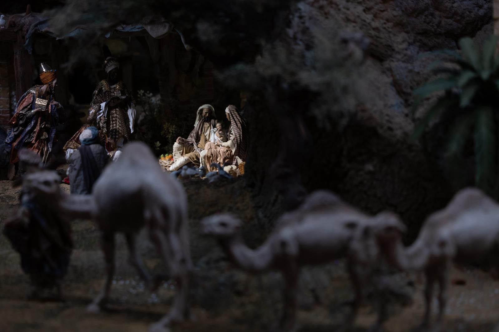 Nativity scenes around the city in pictures