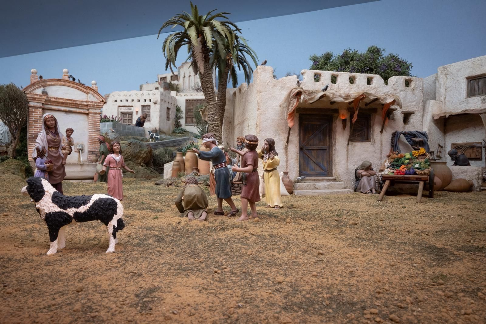 Nativity scenes around the city in pictures