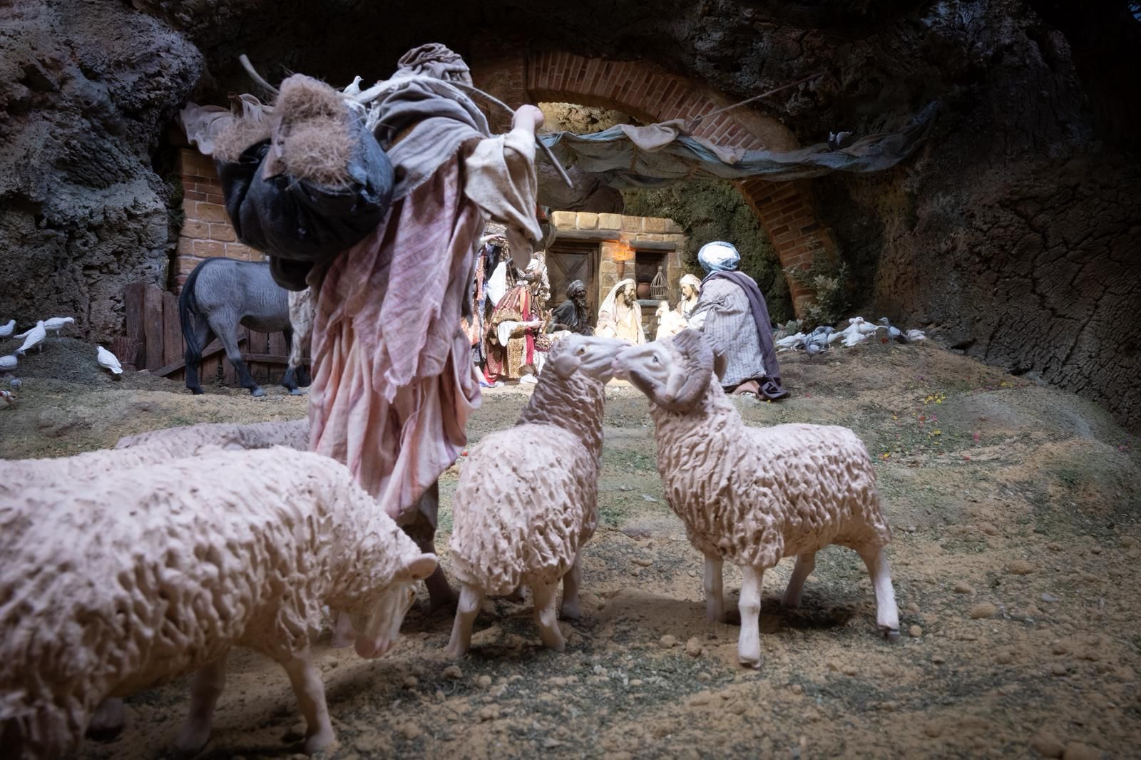 Nativity scenes around the city in pictures