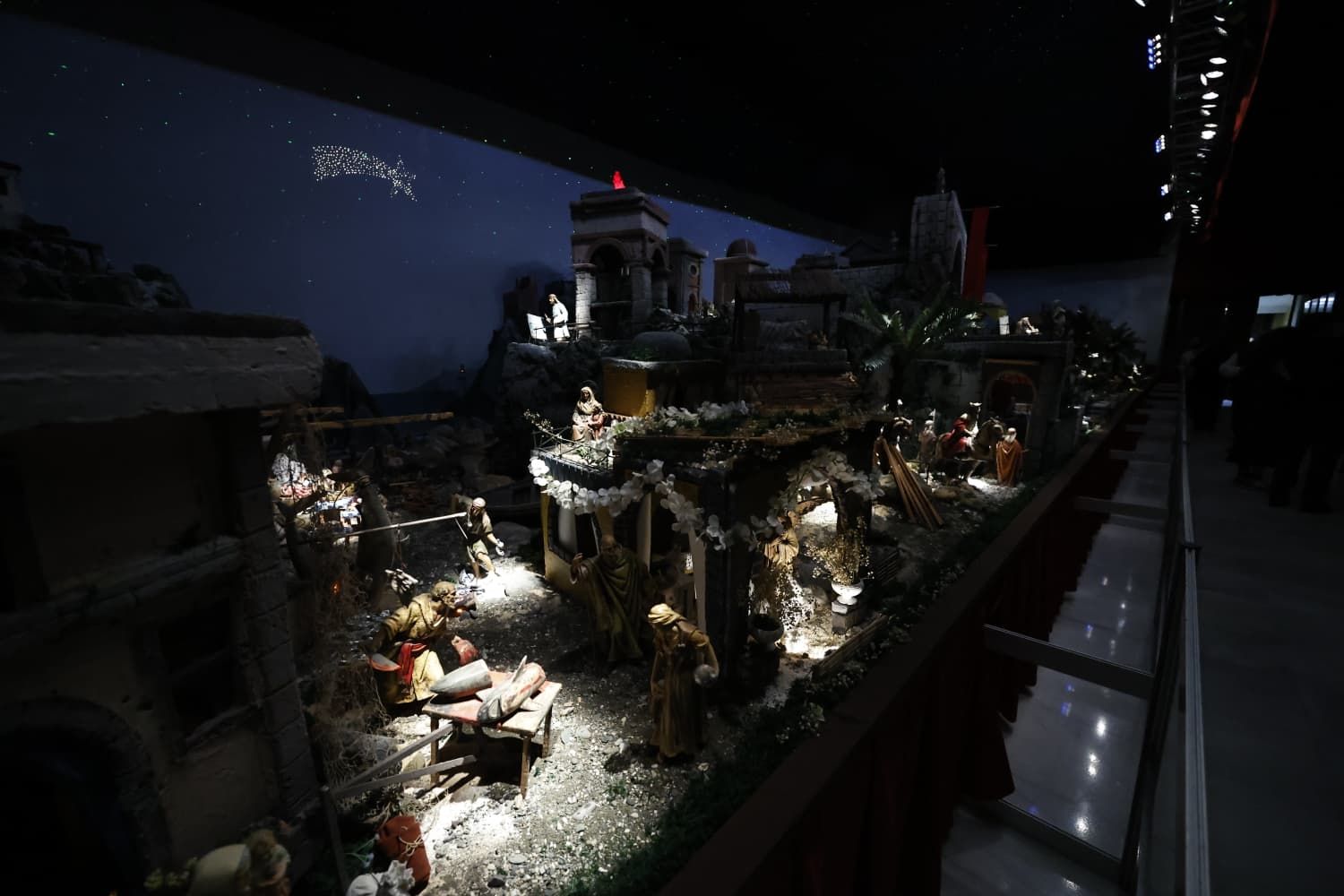 Nativity scenes around the city in pictures