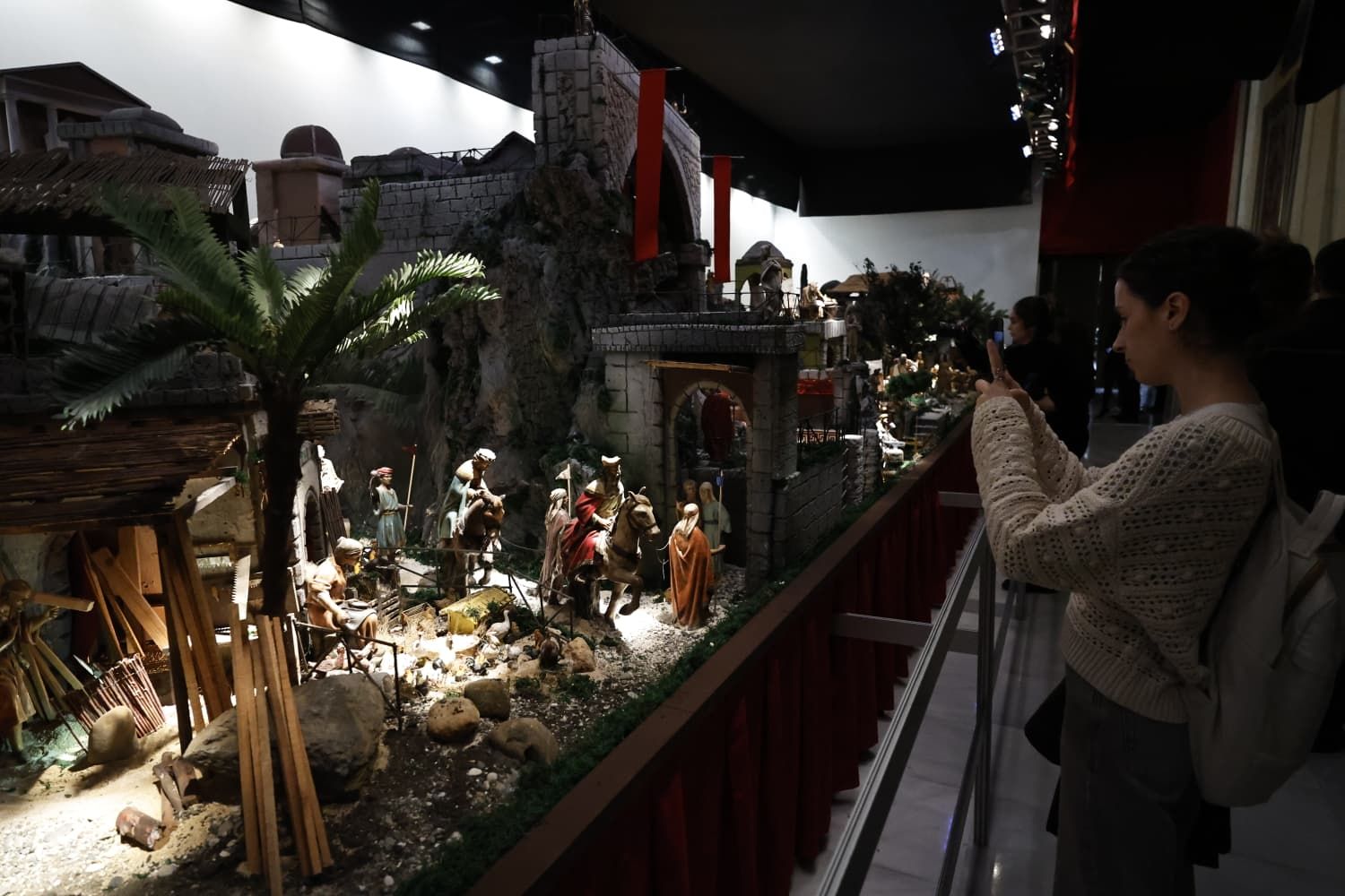 Nativity scenes around the city in pictures