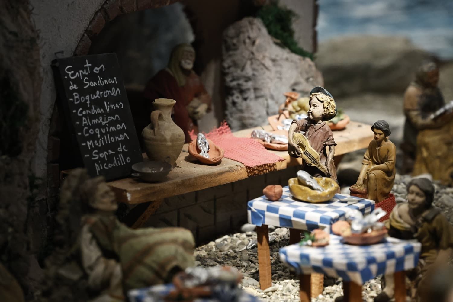 Nativity scenes around the city in pictures