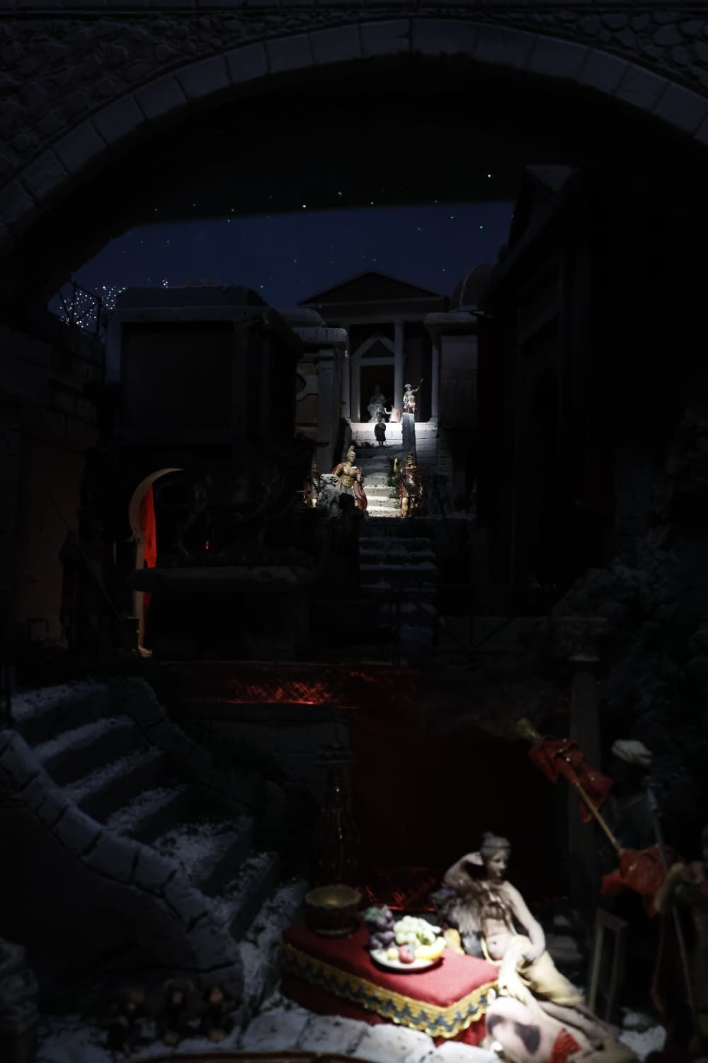 Nativity scenes around the city in pictures