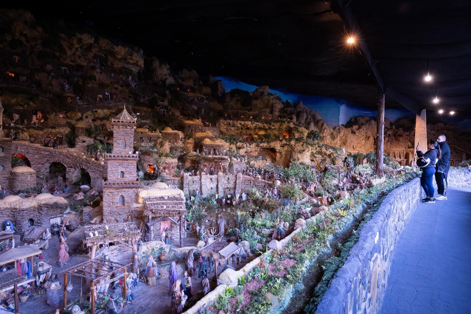 Nativity scenes around the city in pictures