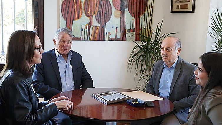 Malaga village strengthens ties with USA