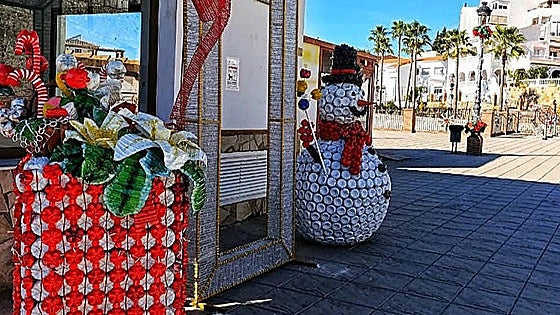 The Malaga village that recycles Christmas