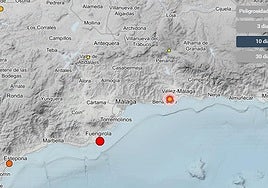 The epicentre of Wednesday's earthquake was the village of Iznate in Malaga province's Axarquía