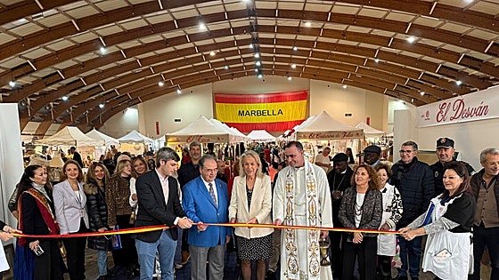 Cáritas Christmas bazaar in Marbella opens its doors with the aim of beating the 250,000 euros raised in 2024