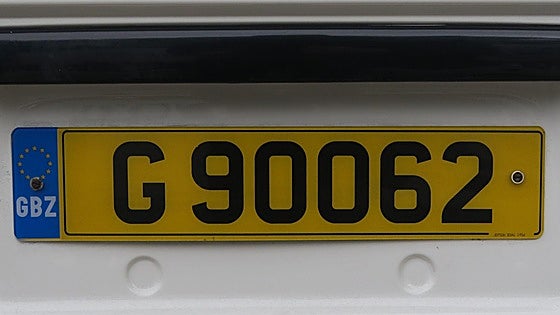 Gibraltar launches 'G-less' personalised number plates