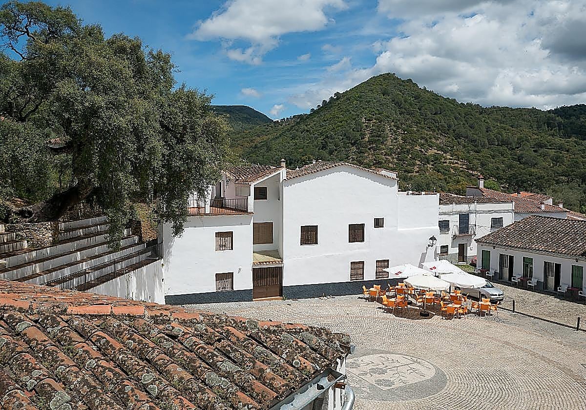 The Spanish village where the main square is a bullring