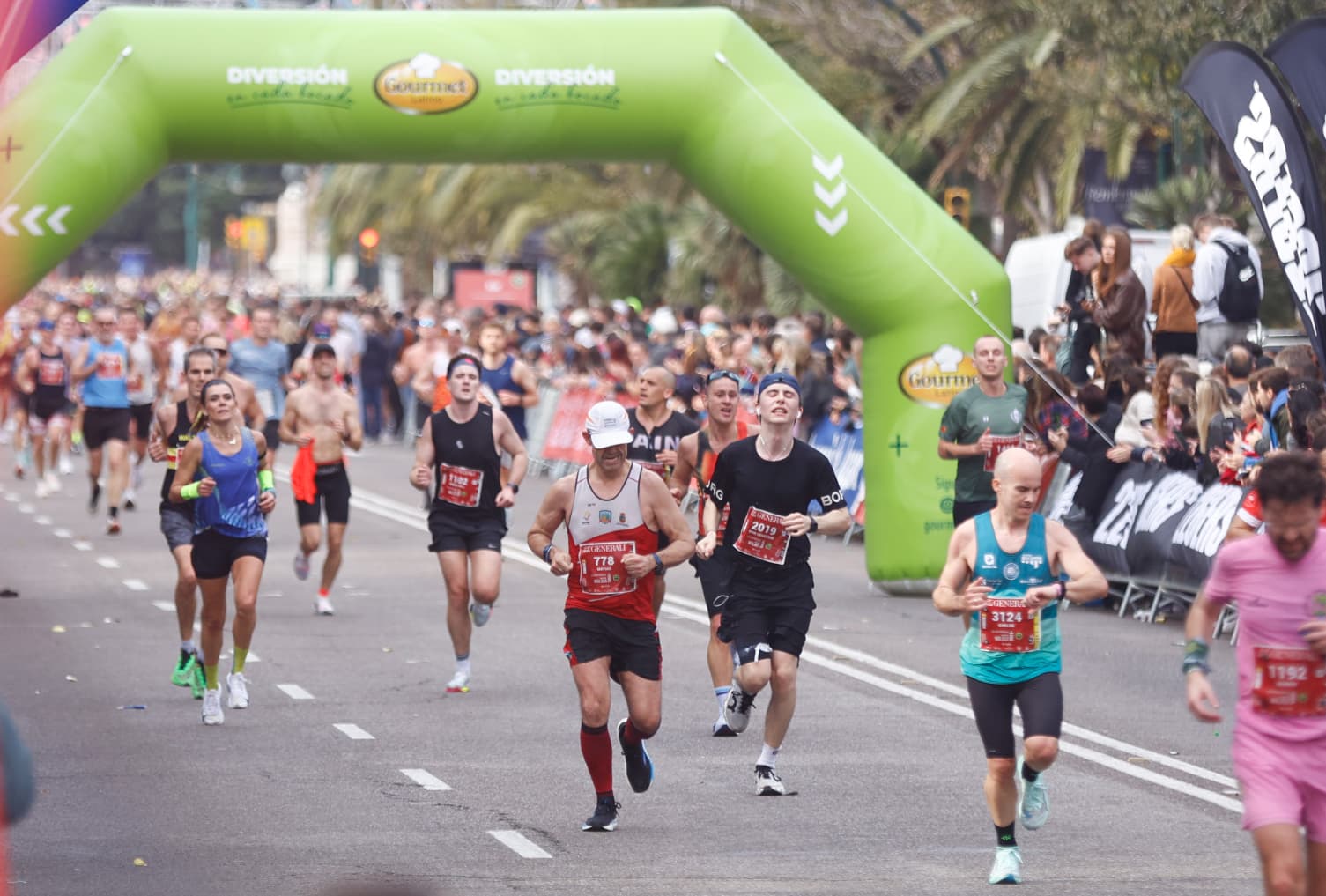 Malaga marathon in pictures (2)