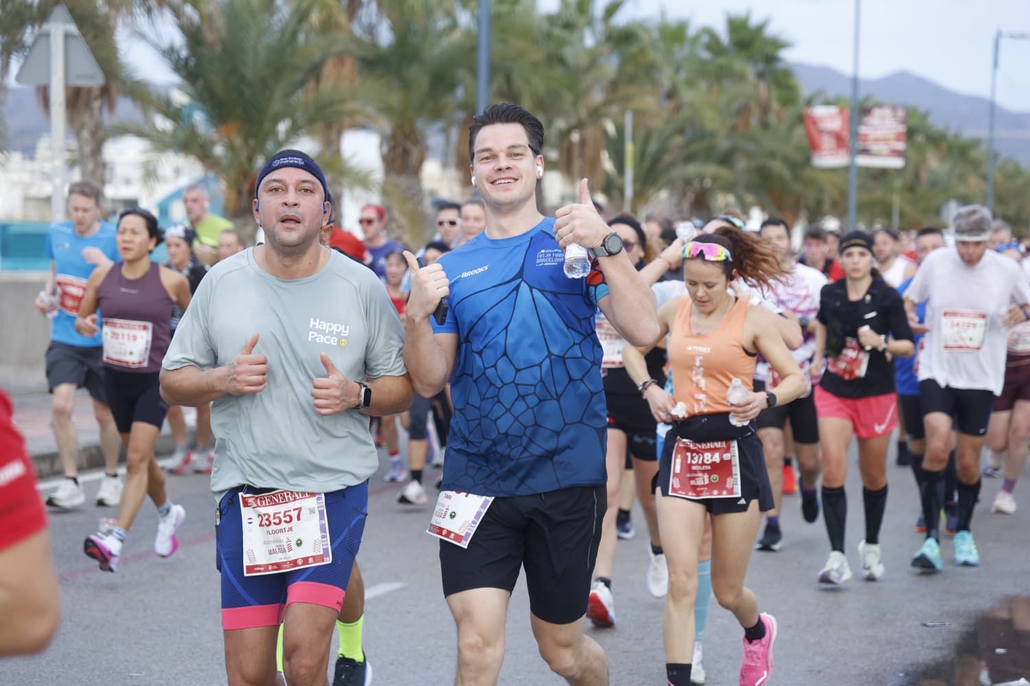 Malaga marathon in pictures (1)