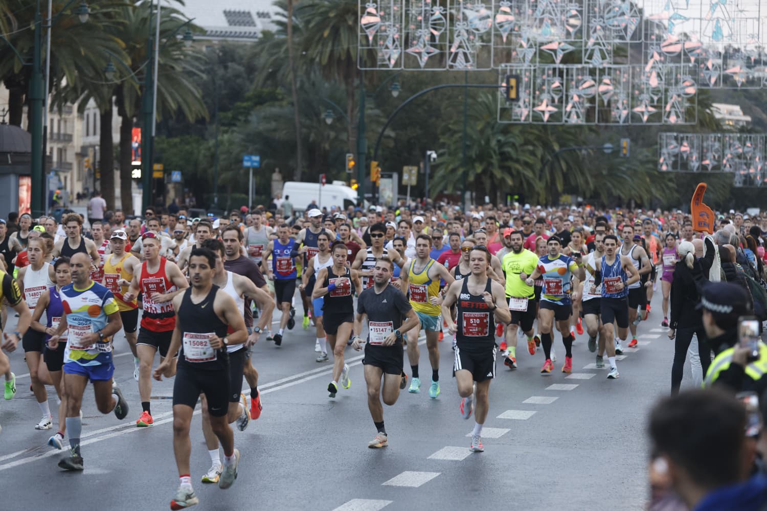 Malaga marathon in pictures (1)