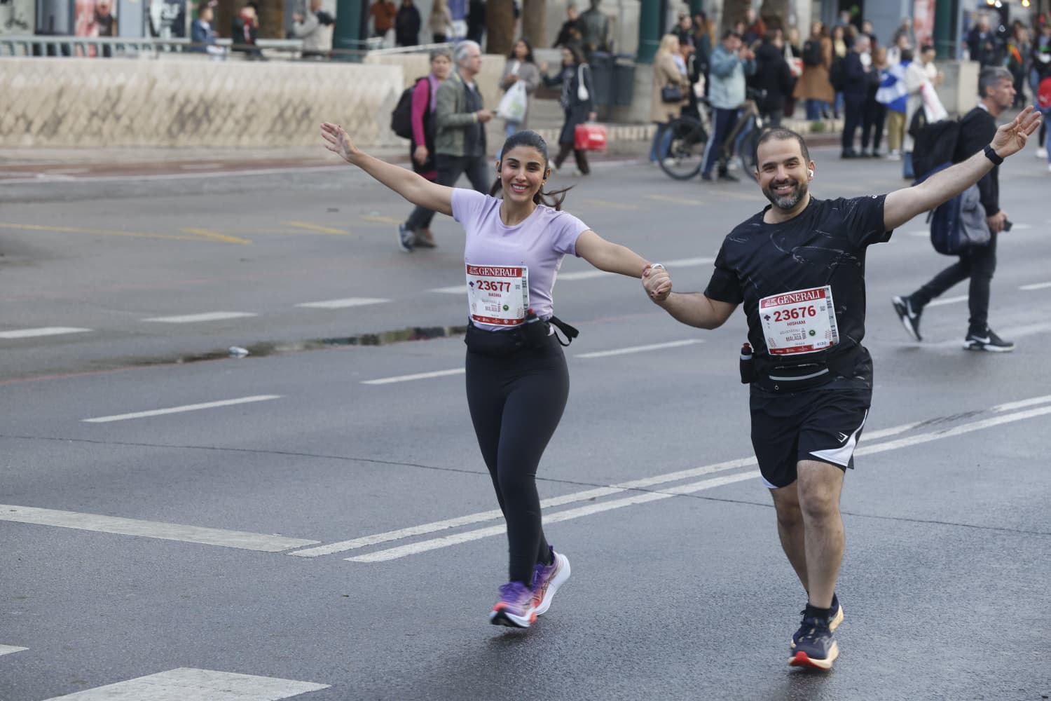 Malaga marathon in pictures (1)