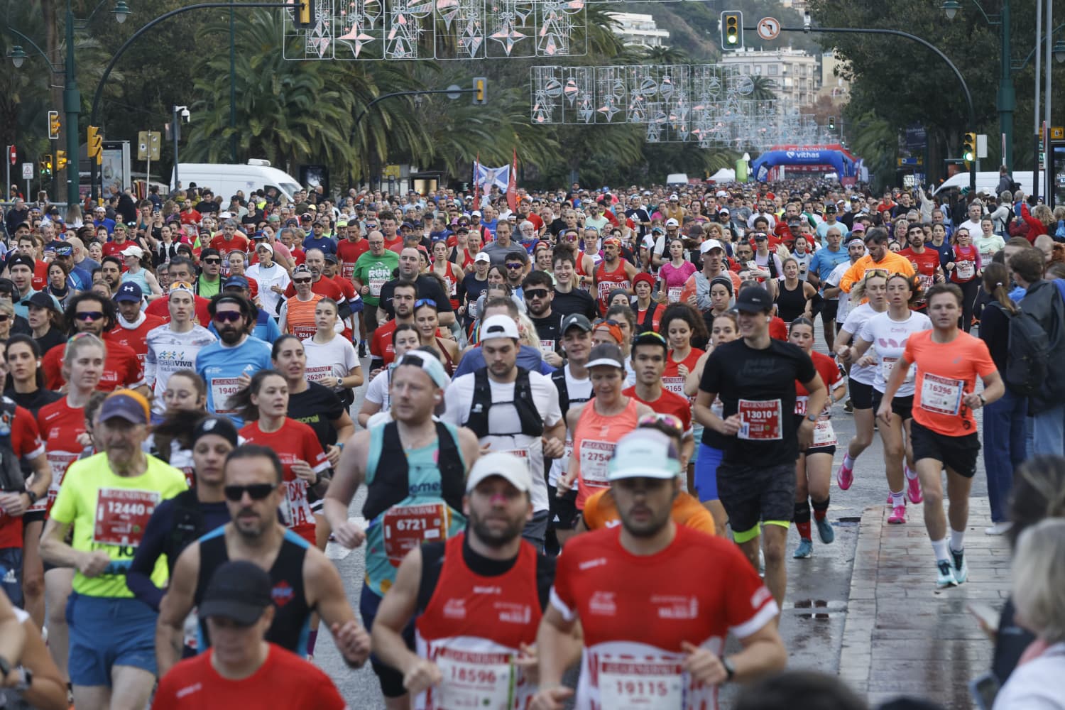 Malaga marathon in pictures (1)