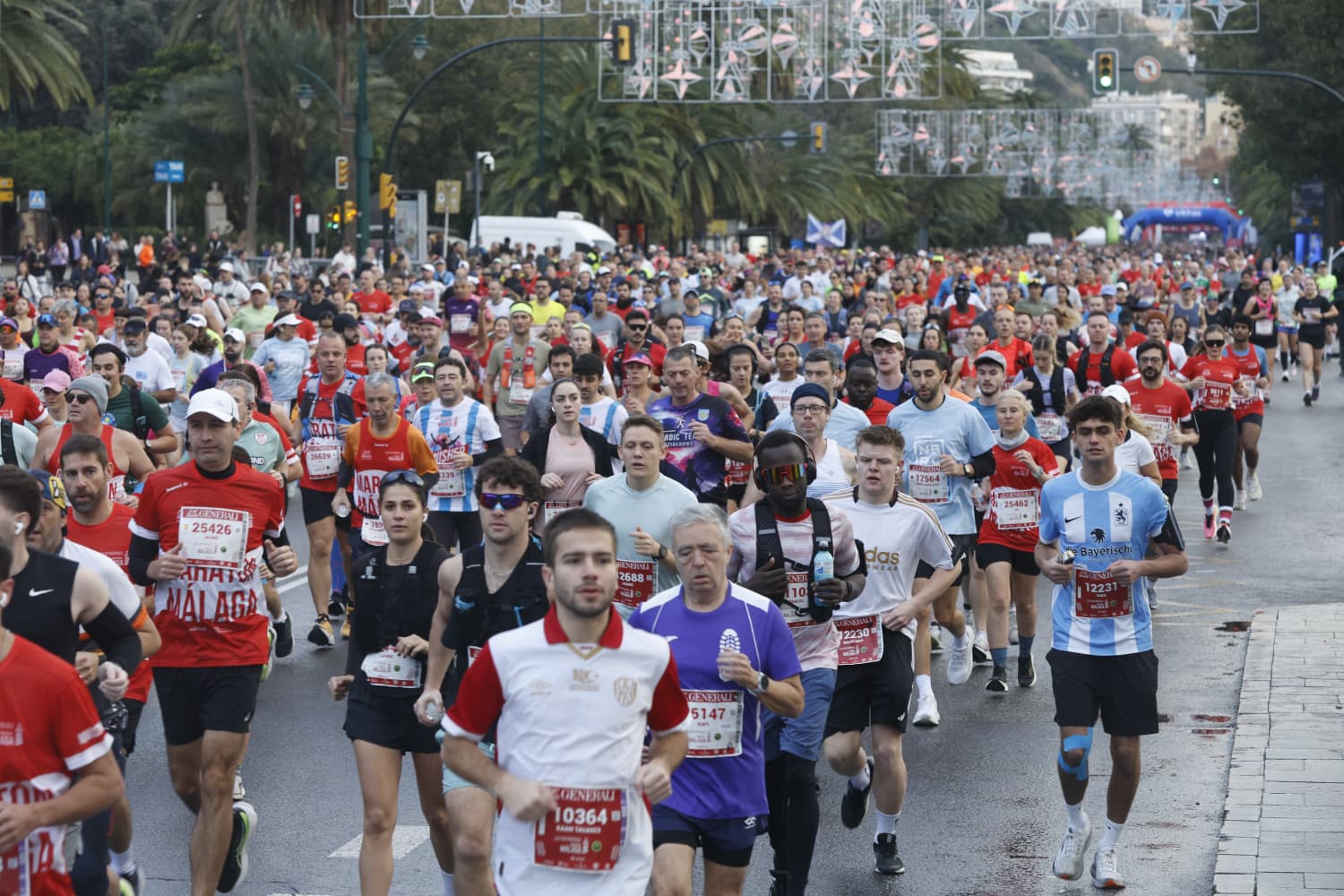 Malaga marathon in pictures (1)