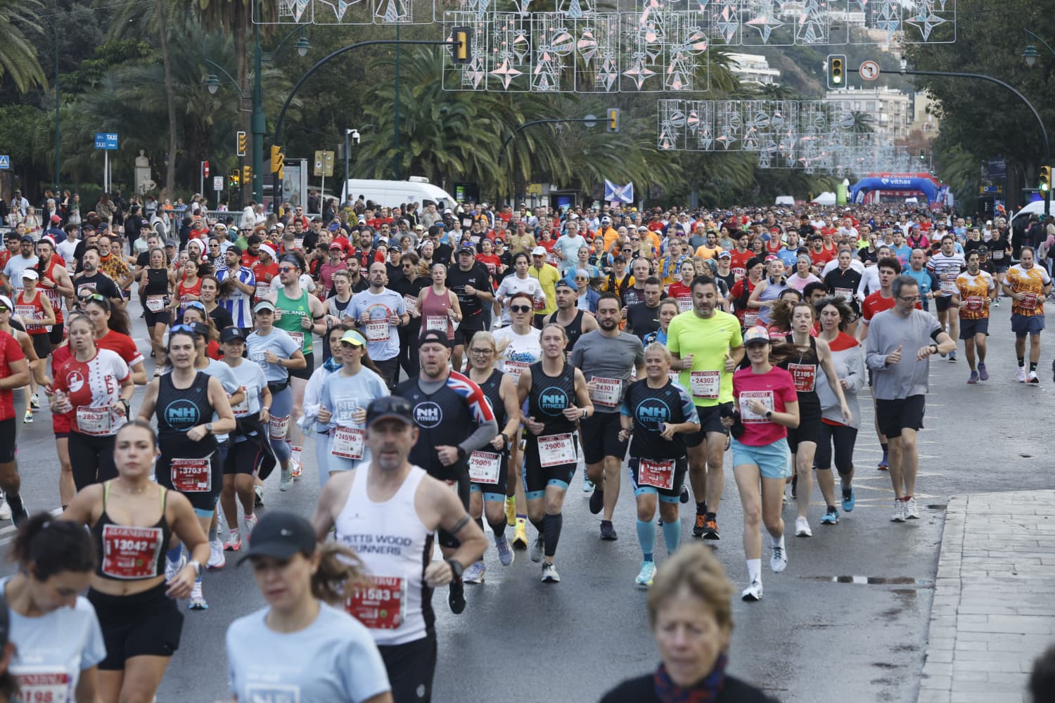 Malaga marathon in pictures (1)