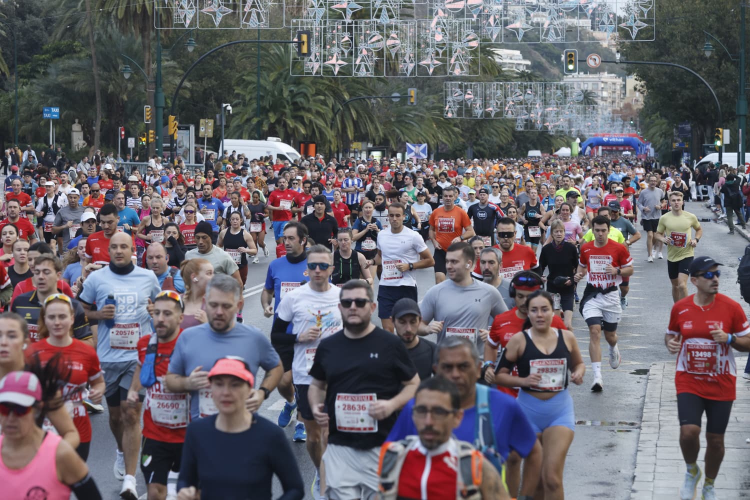 Malaga marathon in pictures (1)