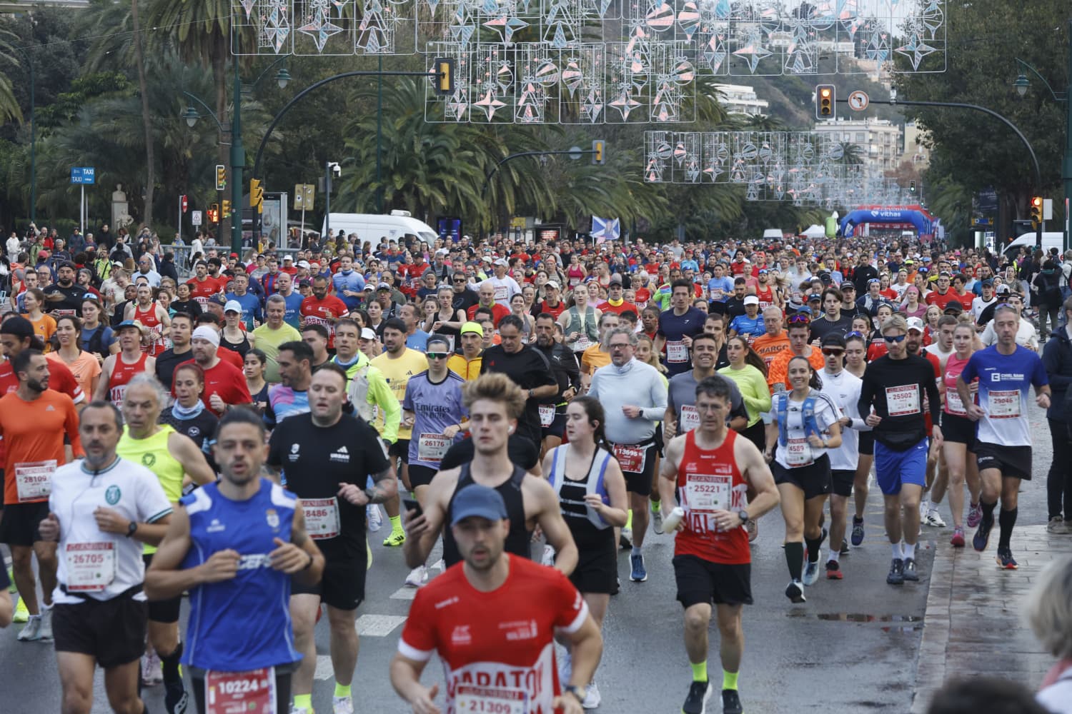 Malaga marathon in pictures (1)