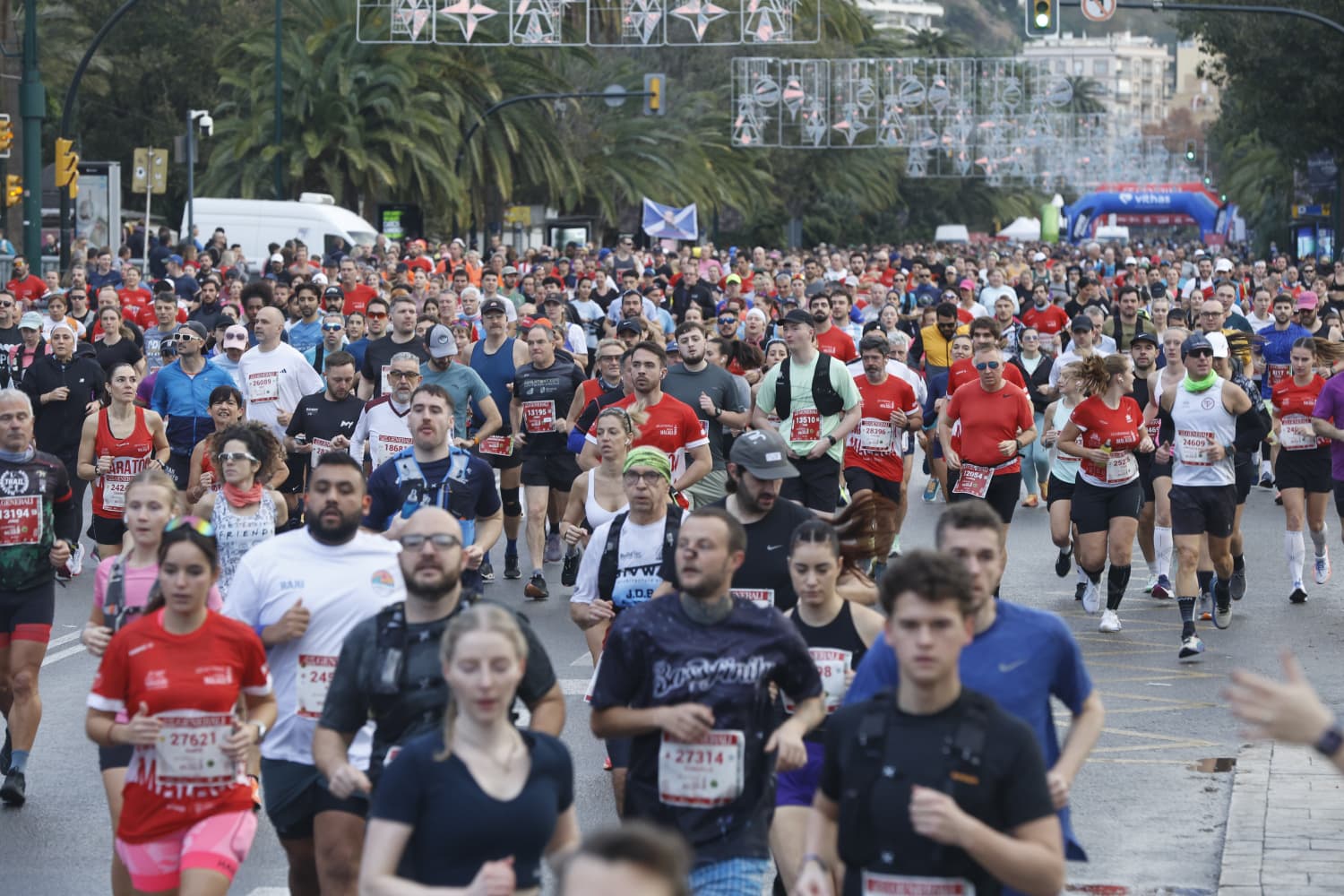 Malaga marathon in pictures (1)