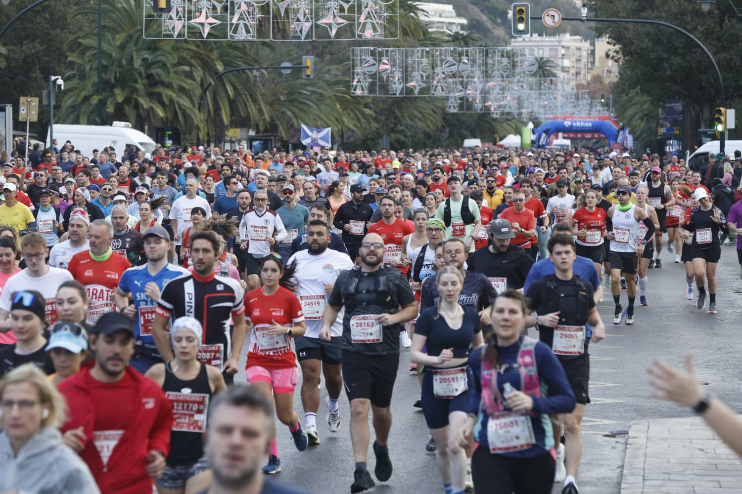 Malaga marathon in pictures (1)