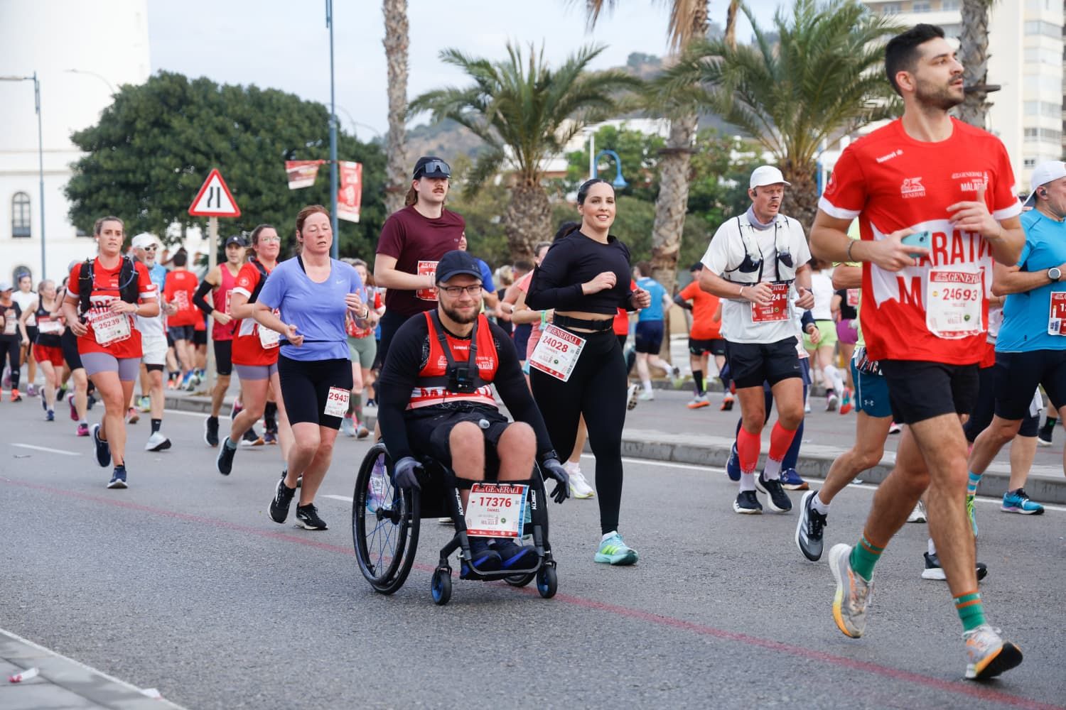 Malaga marathon in pictures (1)