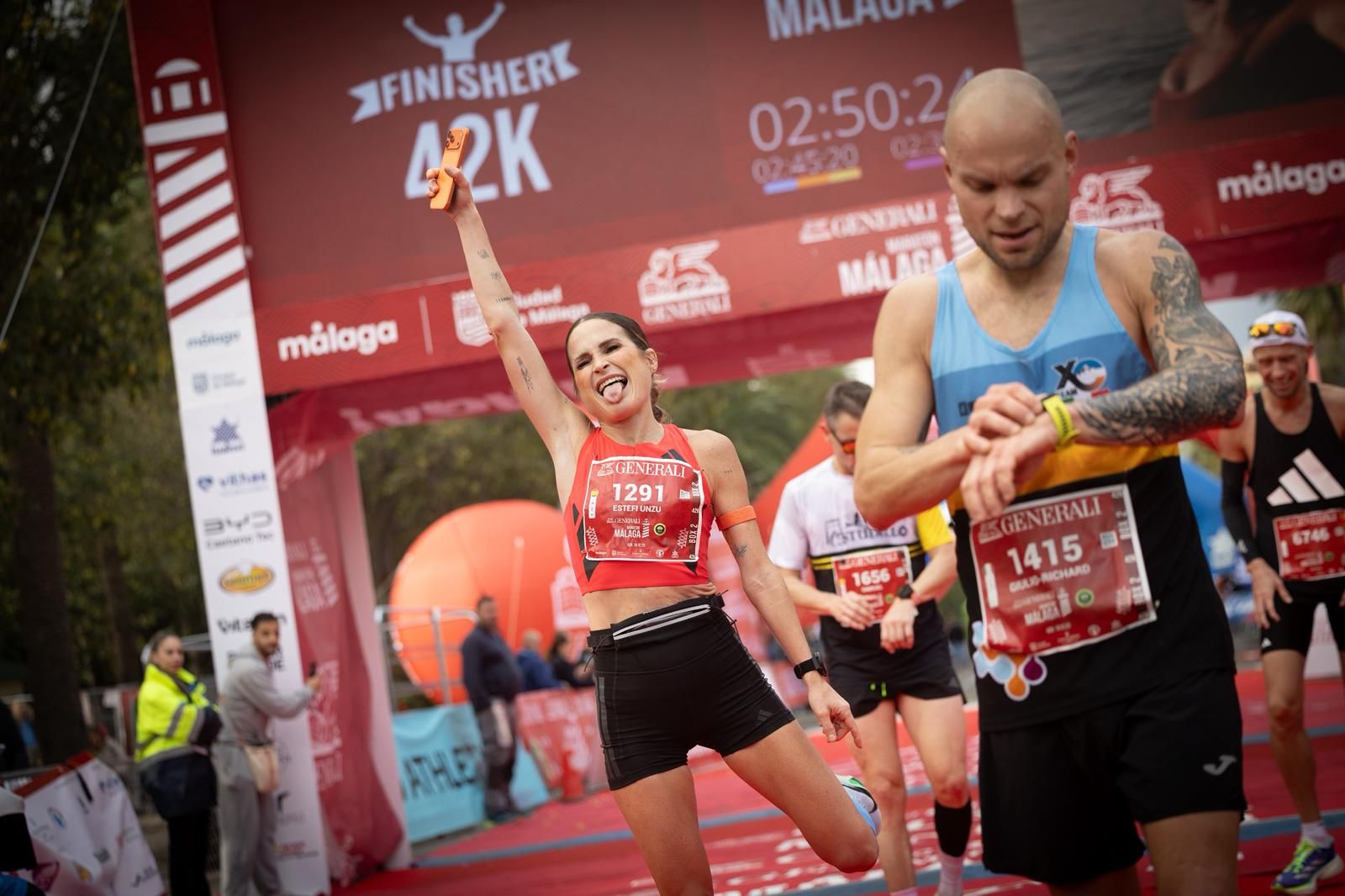 Malaga marathon in pictures (2)