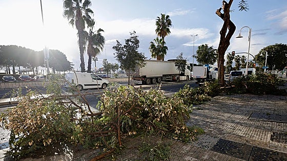Storm Emilia damage in pictures on the Costa del Sol