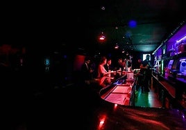 Archive image of a club in Barcelona.