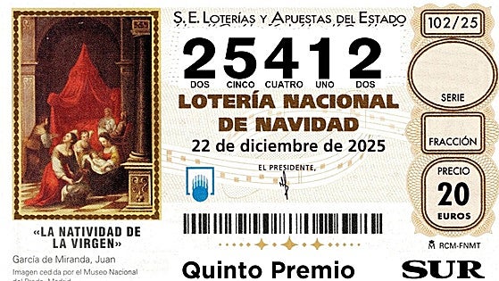 Fourth fifth prize in Spain's Christmas lottery on track to deliver 8.2 million euros in Malaga