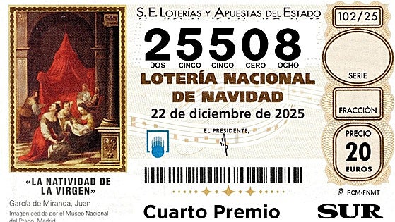 The second fourth prize in Spain's Christmas lottery leaves 8 million euros in capital of Costa del Sol