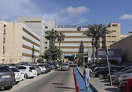 Archive image of the Rosell hospital in Cartagena.
