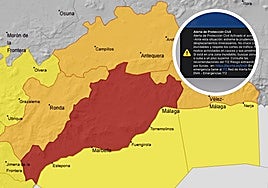 Message received on Saturday evening on mobile devices.