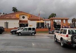 The command post from which the search operation is being coordinated.