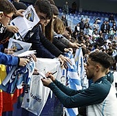 Malaga CF return from Christmas break with sold-out open training session