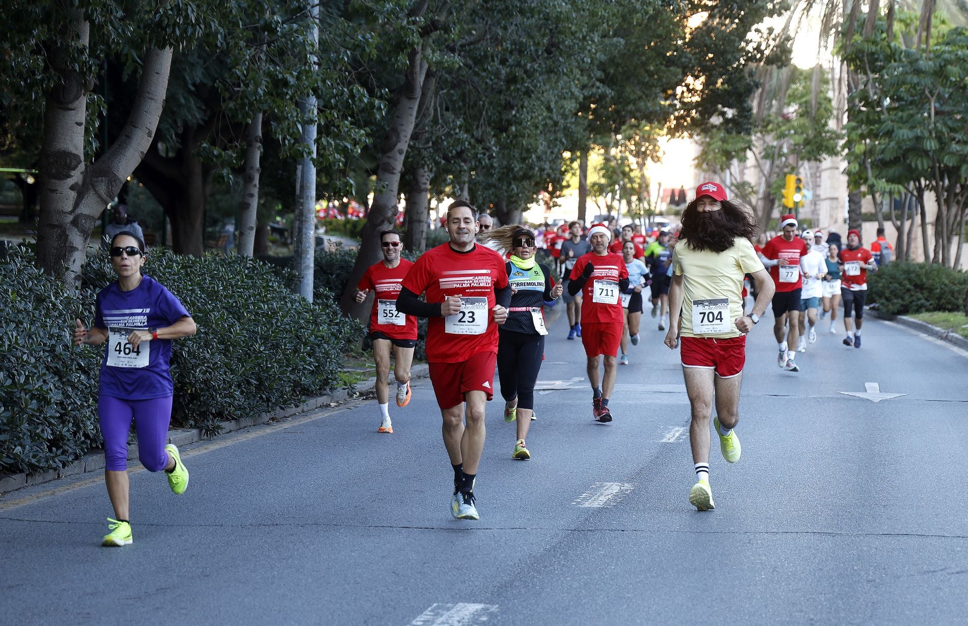 Malaga's charity San Silvestre fun run - in pictures