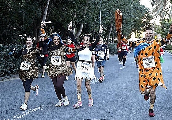 Malaga's charity San Silvestre fun run - in pictures