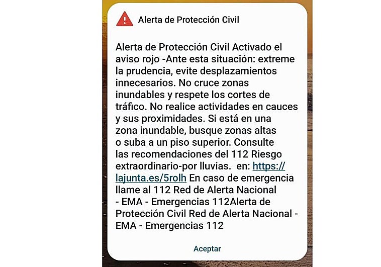 В Малаге снова звенят тревожные сигналы из-за ливней