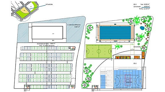Mijas unveils plans for ‘unique’ multi-million euro sports complex in Las Lagunas