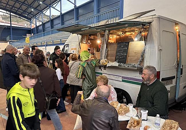 In Benamargosa, churros with chocolate come after the parade