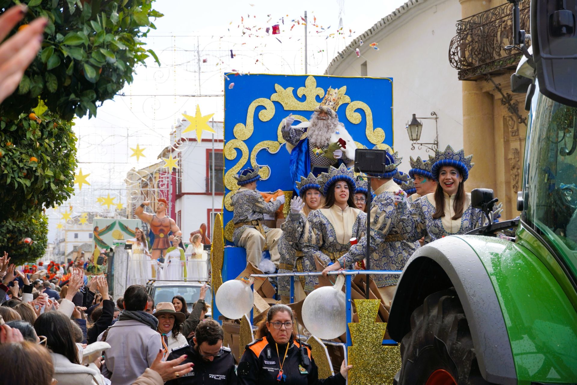 Three Kings parades around Malaga province