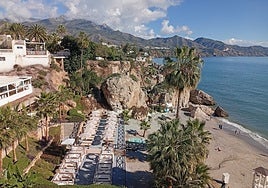 Nerja is one of the Axarquía's most popular destinations among foreign tourists